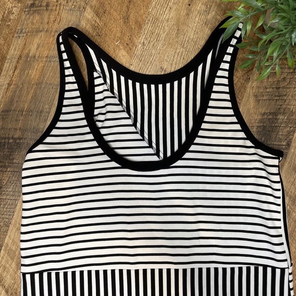 Rebecca Minkoff Brady Jersey Tank Dress Striped - Picture 6 of 9
